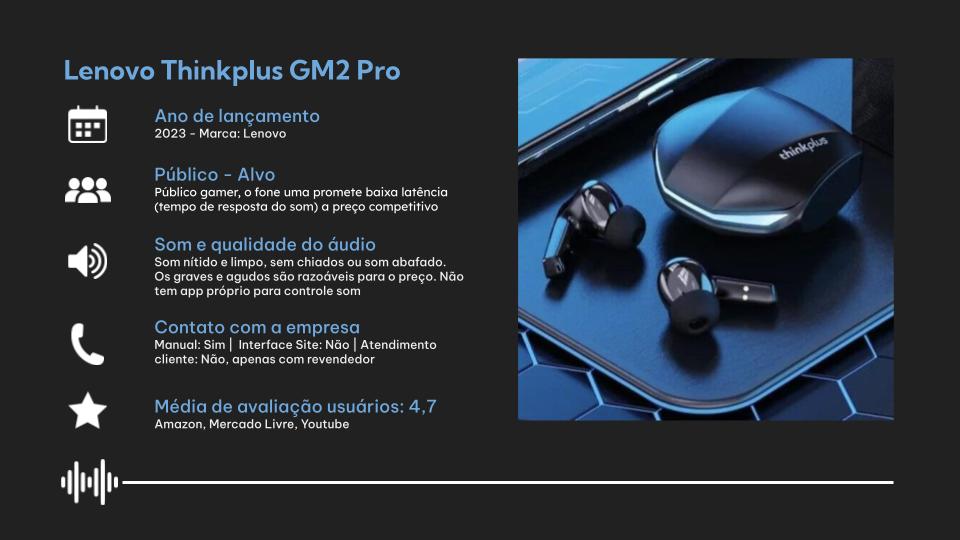 Fones de ouvido Bluetooth 2
